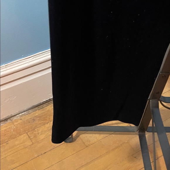 Calvin Klein Midnight Blue Velour Pants with Side Pockets - Picture 8 of 8